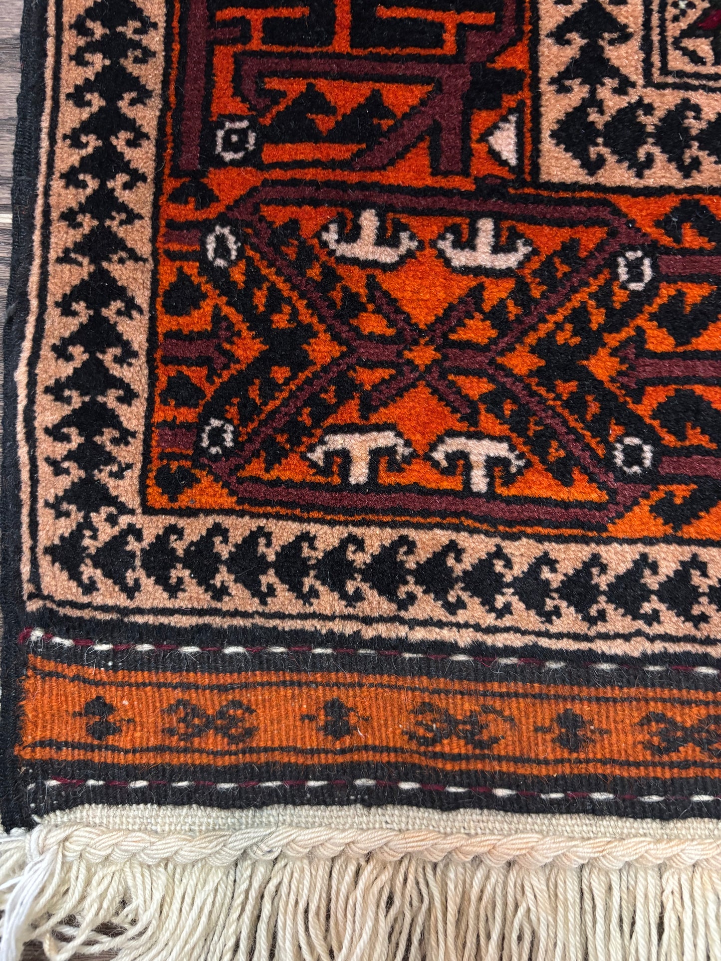 Khorasan Orange Rug 3.2”*4.9”
