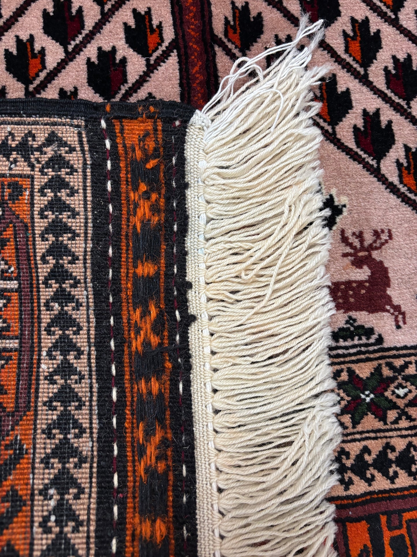 Khorasan Orange Rug 3.2”*4.9”