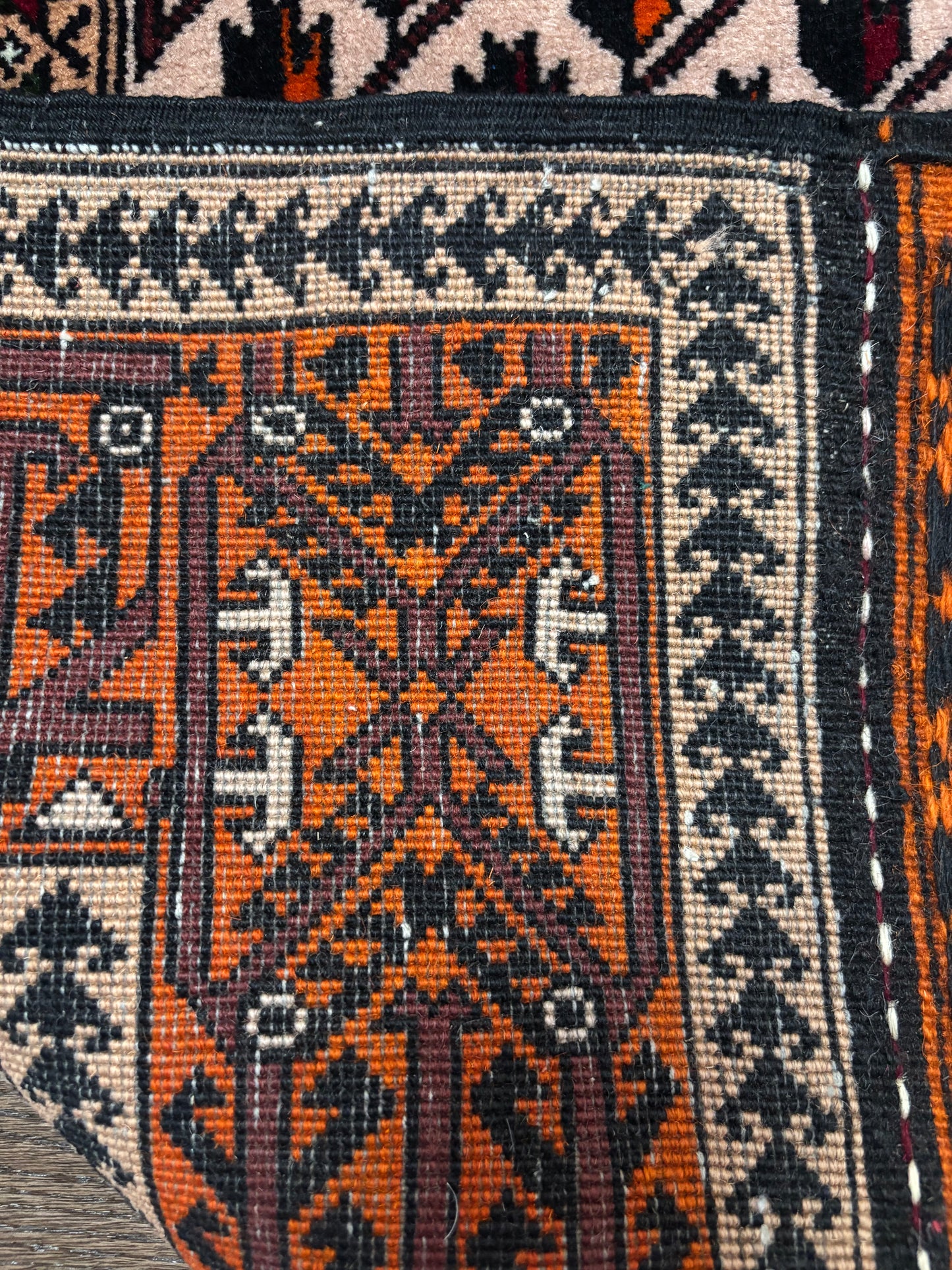 Khorasan Orange Rug 3.2”*4.9”