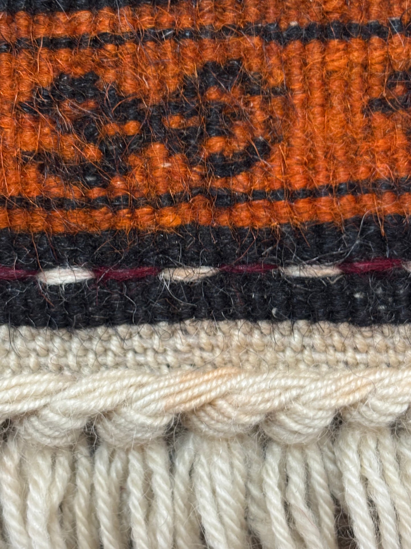 Khorasan Orange Rug 3.2”*4.9”