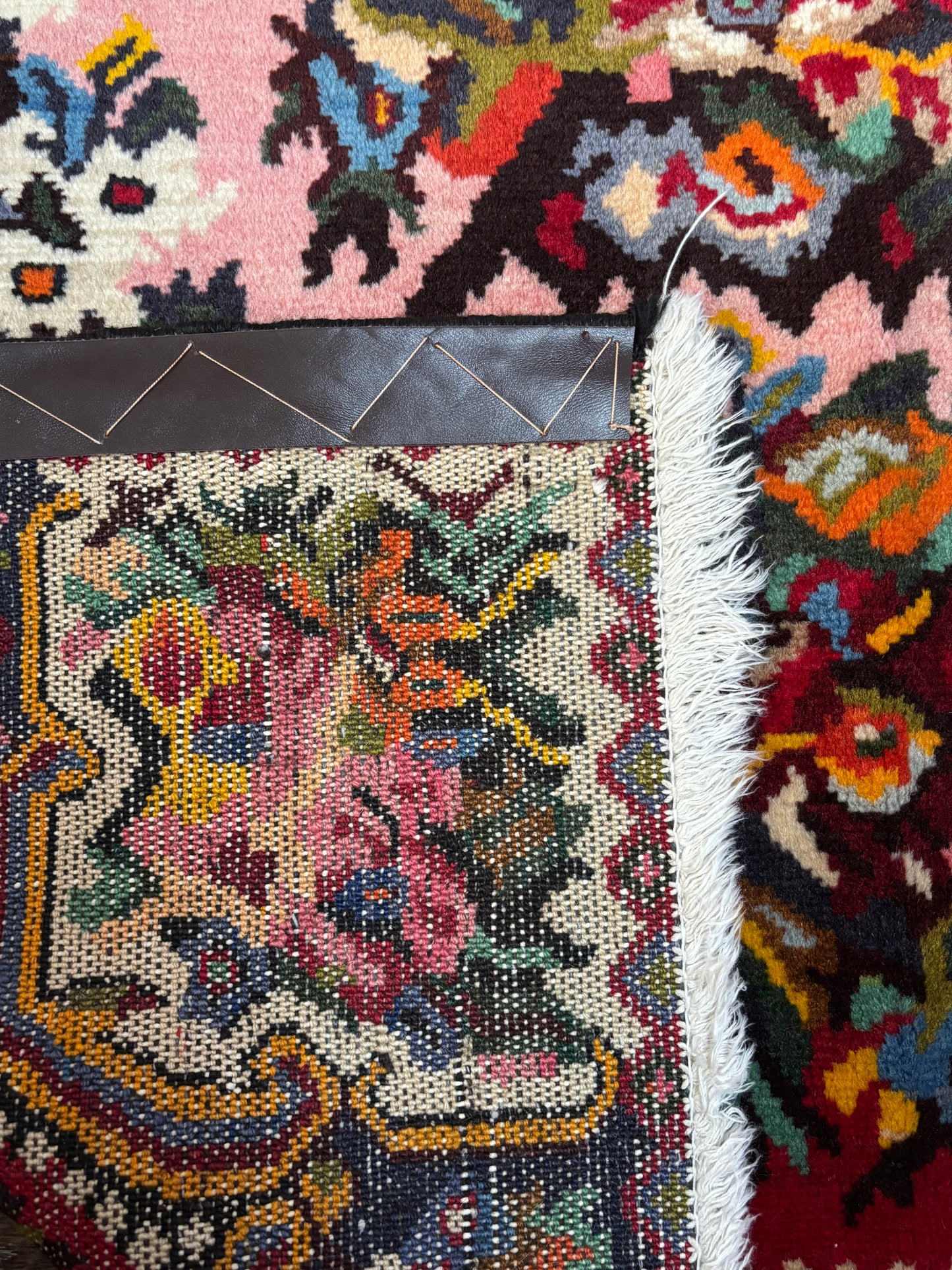 Exotic Bakhtiari Rug Cubism