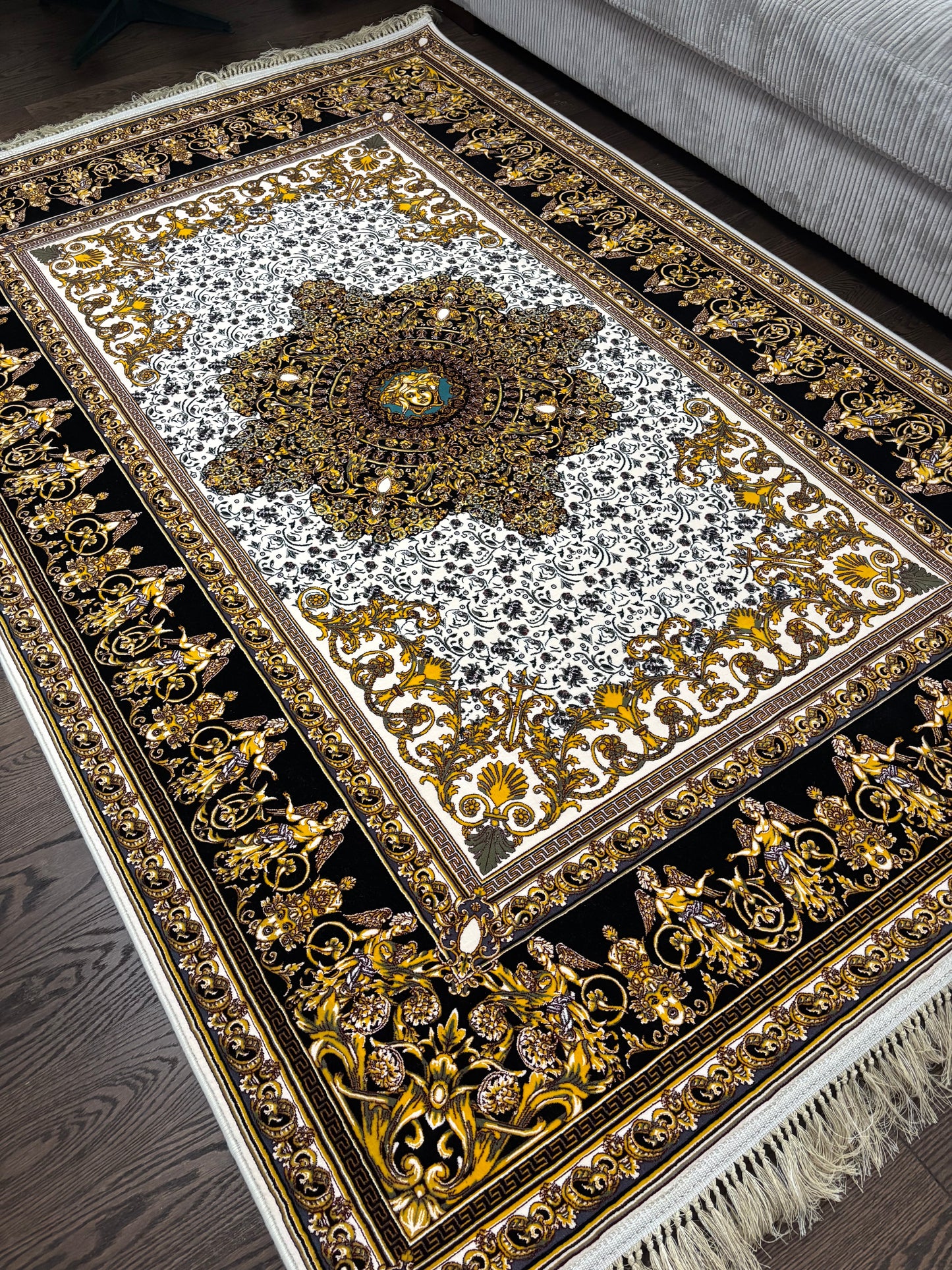 Versace machine made rug