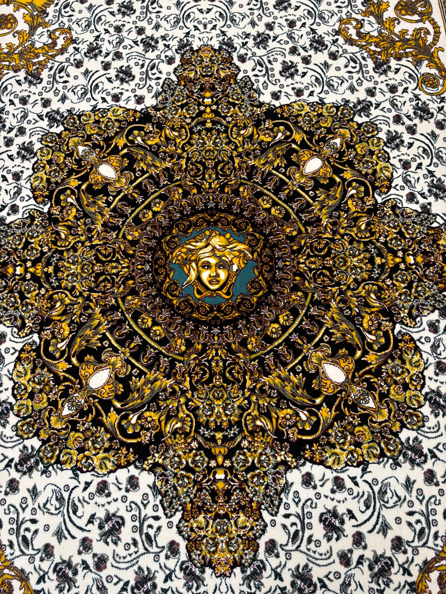 Versace machine made rug